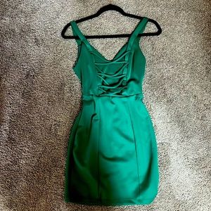 Green dress